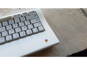 aek style 60 clavier cas ordinateur l'aek apple macintosh mécanique 3d print model - Mito3D