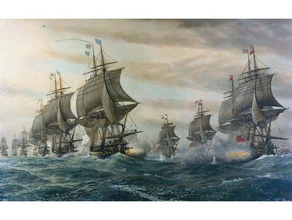 medieval ship battle board game 5 toys & games naval sea wargaming wars 3d print model - Mito3D