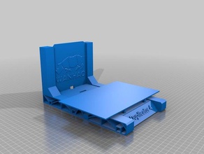 wanhao duplicator 4 bed model simplify3d 3d print model - Mito3D