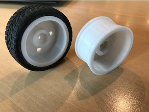 1 10 rc cerchio r c i veicoli 3d print model - Mito3D
