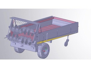 manure sprayder automotive 3d print model - Mito3D