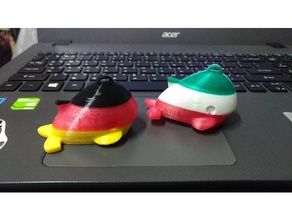 flash balena giocattolo & accessori di gioco 3d print model - Mito3D