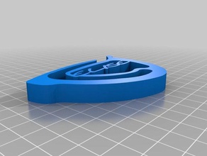 lotus elise Schmuckstück mit logo automotive trinket 3d print model - Mito3D