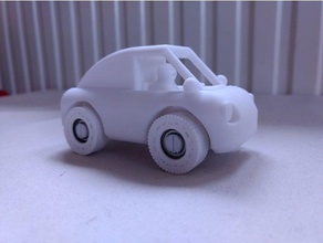 voiture de jouet jouets & jeux weel 3d print model - Mito3D