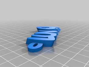 lunch keyring keychains customized 3d print model - Mito3D