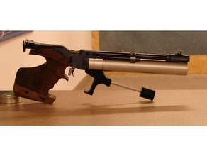 feinwerkbau p44 acionar a guarda de peso esporte & ao ar livre arma pistola o disparo esportes sportshooting destino 3d print model - Mito3D