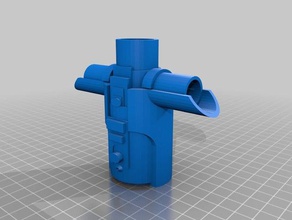 kylo ren lightsaber split magnetico oggetti di scena 3d print model - Mito3D