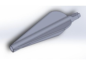 l'empennage fleche sport et loisirs flèche 3d print model - Mito3D