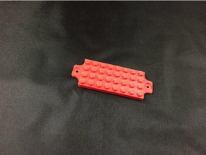 base lego aufsteckbare raspberry pi null-w-Fall in der Robotik Fall pi-Fall pi-null B rpi rpi-null 3d print model - Mito3D