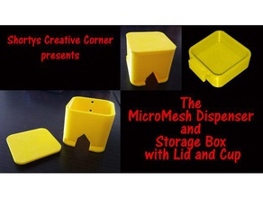 micromesh distributeur de stockage porte-outils & boîtes stylet stylo décisions tournant bois polissage le tournage du 3d print model - Mito3D