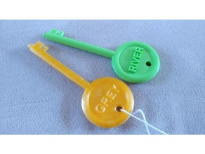 cariboo chiave giocattolo & accessori di gioco ragazzi 3d print model - Mito3D