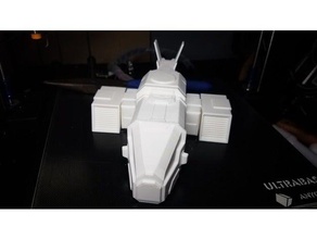 helldivers shuttle remix vehicles 3d print model - Mito3D
