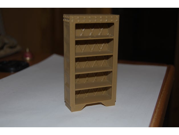 librer estanter medieval de playmobil juegos caballeros decoracion edad media estante estanteria la librería libros mobiliario muebles skyrim soportes 3D print model - Mito3D