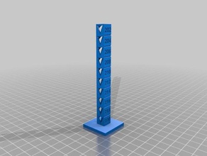 220-202 pla tower 3d printing tests customized 3d print model - Mito3D