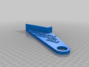 spool holder bracket 3d printer accessories anet e10 3d print model - Mito3D