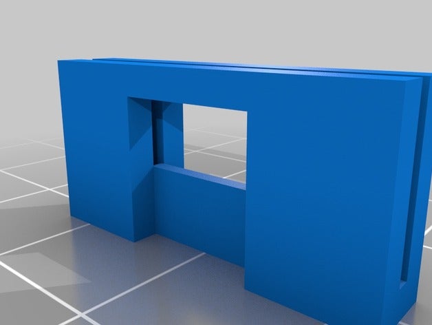 vertical blind broken hanger fix replacement parts blinds window 3D print model - Mito3D