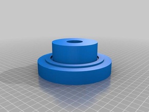 spool holder parts 4 flim 3d print model - Mito3D