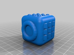 fidget cube cool fun toy toys & games everything 3d print model - Mito3D