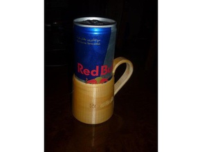 red bull can holder containers drink 3d print model - Mito3D