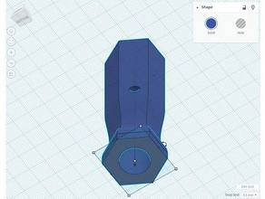 foosball handle parts 3d print model - Mito3D