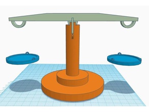 controbilanciare scala strumenti contrappeso 3d print model - Mito3D