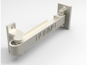 hunmu- door latch 3d printing handle hunmu shackle 3d print model - Mito3D