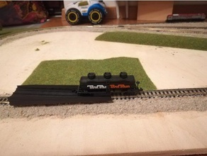 ri-railer n scala hobby ferrovia modello n-scala con il treno 3d print model - Mito3D