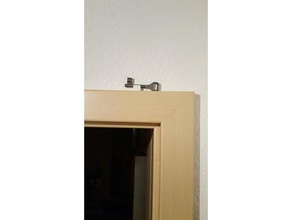 portachiavi in legno telaio della porta holzzargen schl sselhalter forniture di famiglia ragazzi openscad sicurezza 3d print model - Mito3D