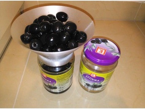 bowl - lid olives something else kitchen & dining fruit jar olive 3d print model - Mito3D