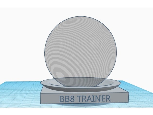 bb8 sphero entrenador la robótica 3D print model - Mito3D