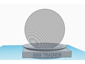 bb8 sphero treinador robótica 3d print model - Mito3D
