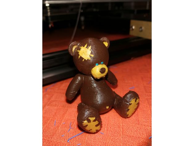 oso de peluche juegos y juguetes alta calidad juguete los 3D print model - Mito3D