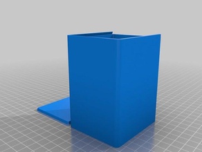 instant film box tool holders & boxes customized 3d print model - Mito3D