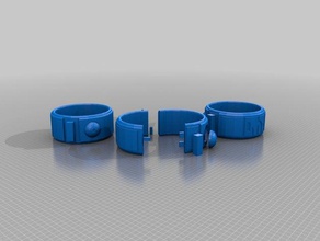 blake 7 v1 teletransportación pulsera La impresión en 3d 3d print model - Mito3D