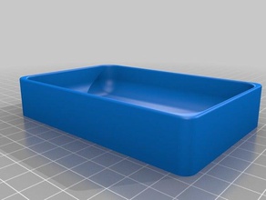 soap dish household 3d print model - Mito3D