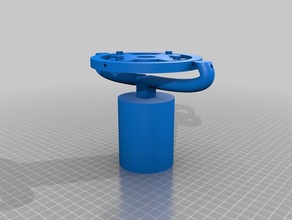 gyroscope cup holder math art 3d print model - Mito3D