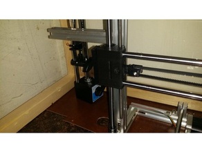 x-axis tensioner avoid forces z-axis 3d printer parts 3d print model - Mito3D