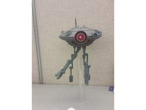 id10 buscador droid v40 la robótica batlle frontal de 2 iden versio star wars 3d print model - Mito3D