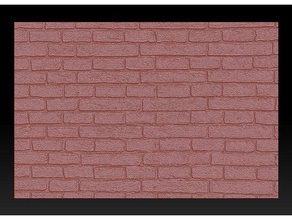 brick wall pattern 3d print model - Mito3D