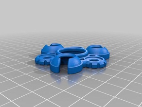trinity spinner Spielzeug & Spiele 3d print model - Mito3D