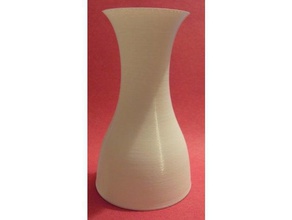 simple vase L'impression 3d 3d print model - Mito3D