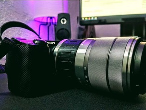 sony e-mount tubi di estensione perfetta vestibilità w orientamento manopole la fotocamera 3d print model - Mito3D