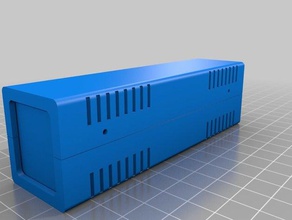 pequeña caja la electrónica personalizado 3d print model - Mito3D