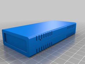la pequeña caja de v2 electrónica personalizado 3d print model - Mito3D