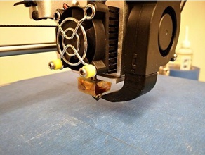 2020 extrusion printer fan nozzel 3d parts extruder nozzle cooling prusa i3 3d print model - Mito3D