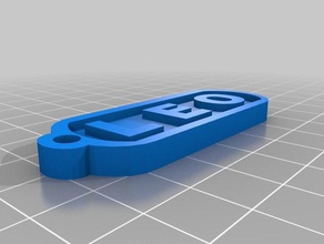 llavero hor scopo leo La impresión en 3d 3d print model - Mito3D