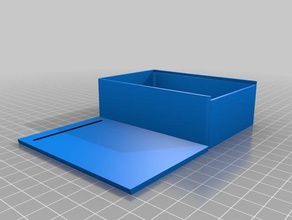 card box containers customized 3d print model - Mito3D