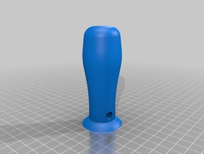 kicker handle toys & games 3d print model - Mito3D