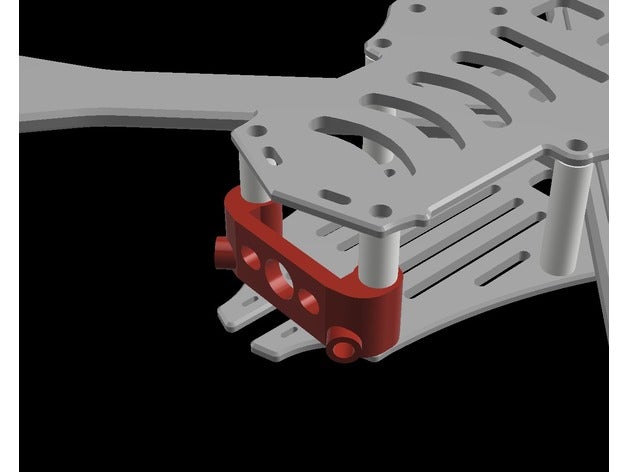 revolver 4x pigtail monte edin r c araçlar alphasquad alphasquadmultirotor gerçek fpvminiquad freestyle yarış miniquad revolver5x revolverframe vtx anten sahibi 3D print model - Mito3D