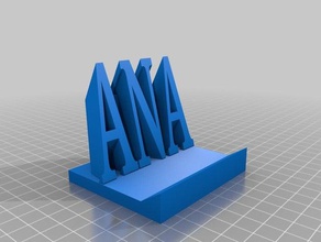 soporte ana corazon 3d printing 3d print model - Mito3D